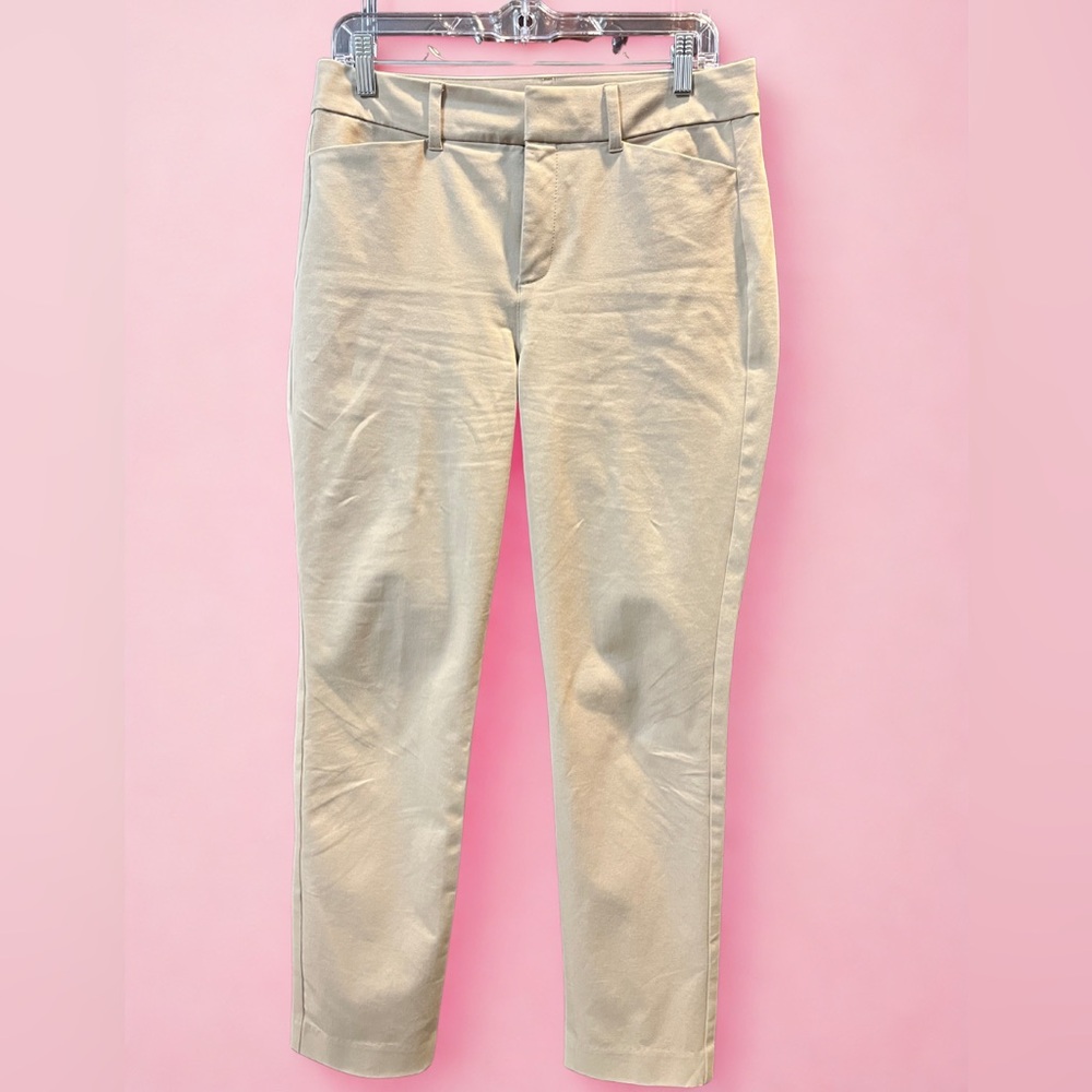 Old Navy High-Rise Pixie Khaki Pants